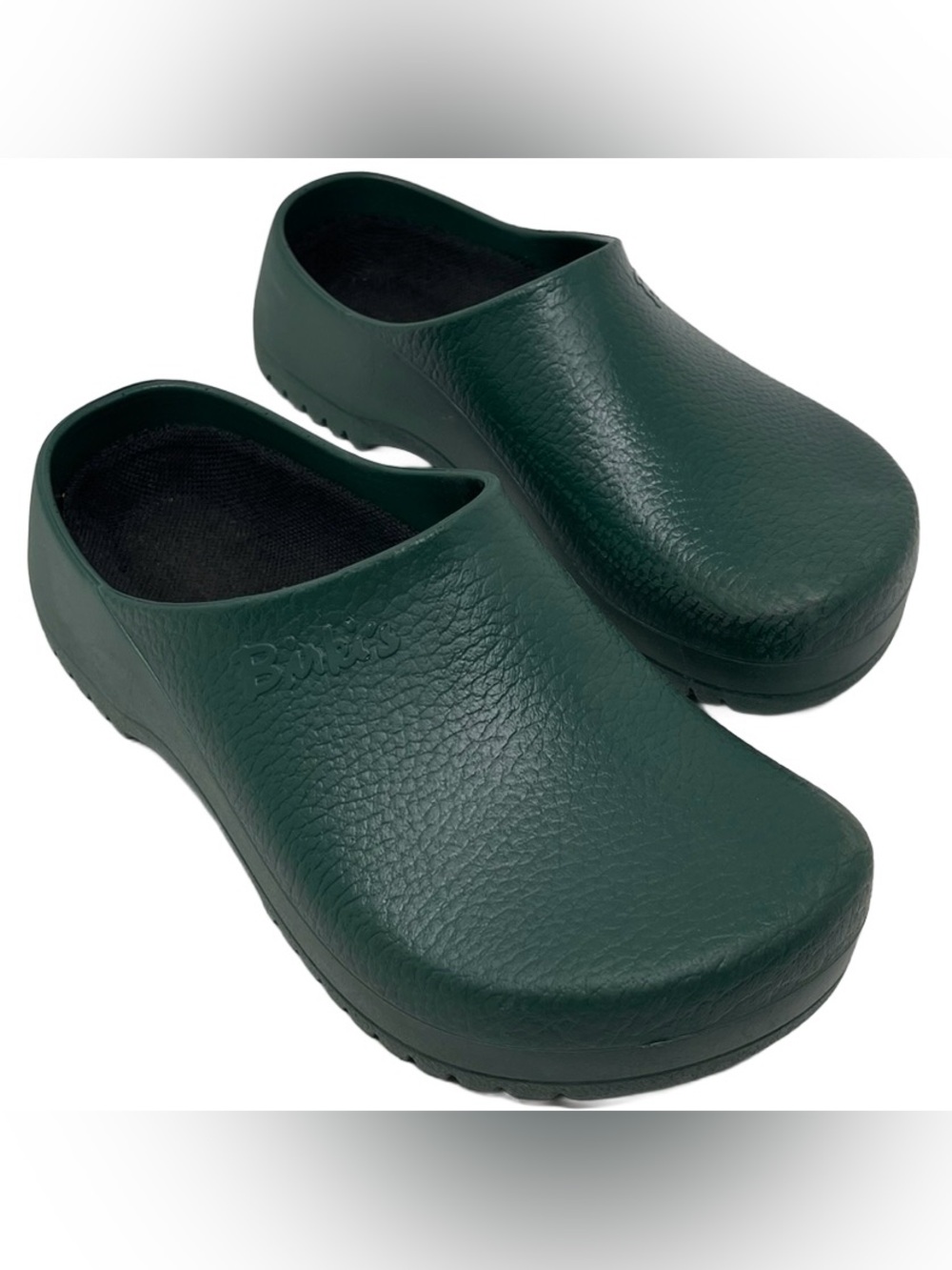 Birkenstock Super-Birki Clogs Women’s EU 37/US 7 Walking Shoes Green Slip On